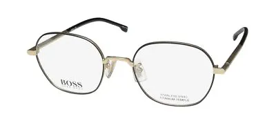 Hugo Boss 1109/f Titanium Metal No Allergy Fashion Design Eyeglass Frame/glasses • $62.95