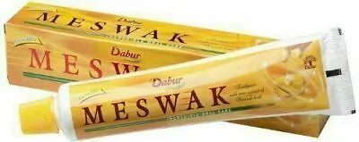 Dabur Meswak Tooth Paste 100gm Ayurvedic Extract Of Miswak Plant.(pack Of 3) • £24.02