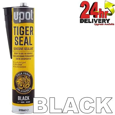 £12.96 • Buy U-Pol Tiger Seal PU Adhesive Sealant BLACK Windows/Bond/Body Panels