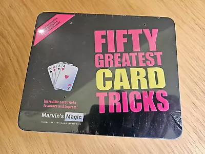 Marvin's Magic - Fifty Greatest Card Tricks Set - Children & Adults Magic. NEW. • £7.50