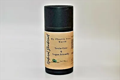 Unisex Eco Friendly Natural Deodorant Stick Vegan Plastic & Aluminium Free 75g • £8.99