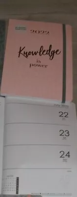 £0.99 • Buy 2021-2022 A5 Week To View Academic Diary Student Teacher Diary;- Knowledge Is 