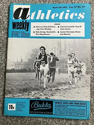 £6.99 • Buy ATHLETICS WEEKLY -31 Mach 1973 -  Club Athletics Race Walking
