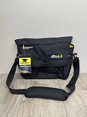 Mountainsmith Adventure Office Small Messenger Bag - Black Yellow New NWT • $45