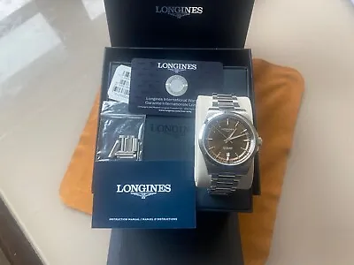 Longines Conquest 2023 41mm Brown Dial Steel Men's Watch L38304626 • $1480