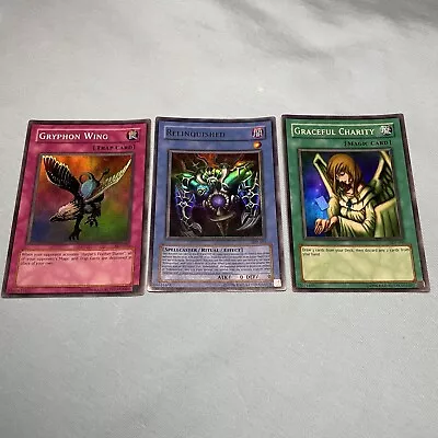 Yu-Gi-Oh! Starter Deck Pegasus Set - Relinquished SDP-001 SDP 040 SDP 050 • £7.75