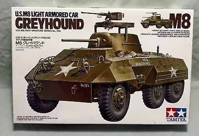 Tamiya U.S. M8 Light Armored Car Greyhound No. 35228 1/35 Scale (Open Box) • $30