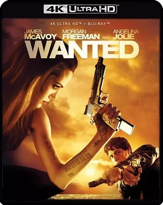 Wanted [New 4K UHD Blu-ray] With Blu-Ray 4K Mastering Subtitled 2 Pack • $29.72