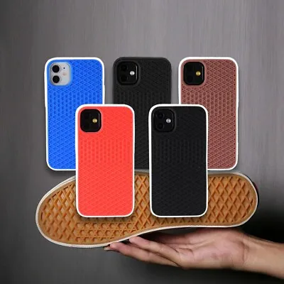 Waffle Shoe Sole Phone Case For IPhone14 Soft Silicone Anti-drop Back-Vans-case • $9.75