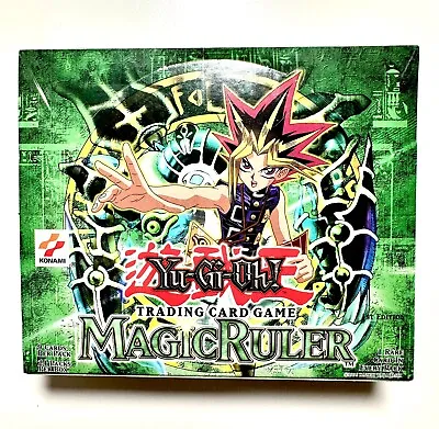 2002 Yu-Gi-Oh! 1st Edition Magic Ruler Booster Box Factory Sealed English • $2999.99