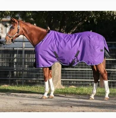 KENSINGTON Turnout Sheet NWT 1200D Sz 75  Waterproof Rain Purple Lavender • $103.90