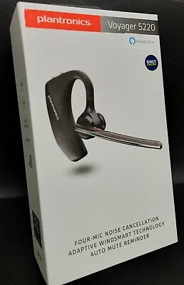 POLY Plantronics Voyager 5200 Premium Wireless Bluetooth Headset/Headphone Black • $85