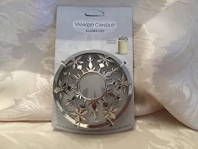 Yankee Candle Snowflake Illuma Lid • £14.95