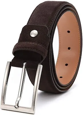 Ground Mind Men's Suede Leather Belt • $53.15