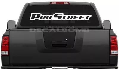 Pro Street  Outline  Vinyl Windshield Decal Sticker Race Et Slick Tree Light • $8.99