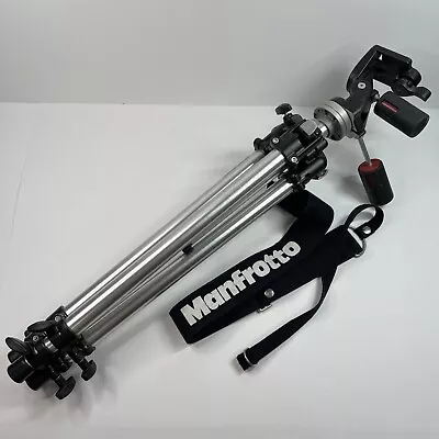 Manfrotto 190 Tripod With 141RC Quick Release Head Excellent Condition • $54.95