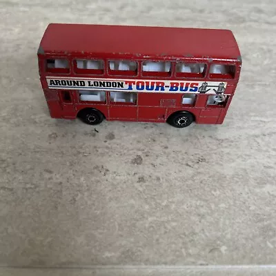 Matchbox Leyland Titan London Tour Bus 1981 Vintage - Scale 1/124 - Used • £3