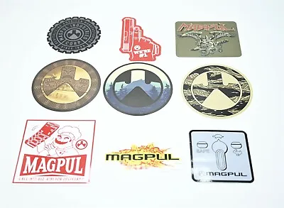 Magpul Logo (9) Sticker Logo/logo Decal Set Mapul Sling Mbus Shot Show 2022 Rare • $18.99