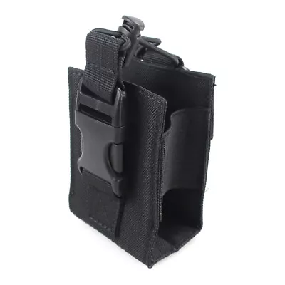 Tactical Molle Radio Pouch Case Walkie Talkie Pouch Holder Outdoor Mag Pocket • $6.84