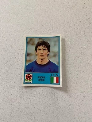 Paolo Rossi - Panini Europa 80 Recovered Football Sticker Number 149 1980 • £9.99