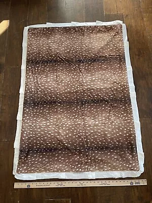 Minky Couture Blanket Deer Print Tween Size 50 X36  Crib Bedding USA • $37