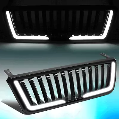 For 04-08 Ford F150 LED Bar Front Bumper Hood Grille Vertical Fence Mesh Grill • $120.98