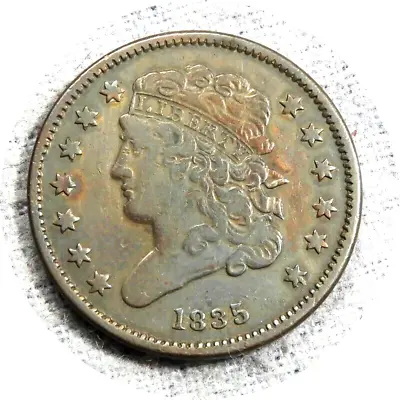 Elf Classic Head Half Cent 1835  Franchville Collection • $105