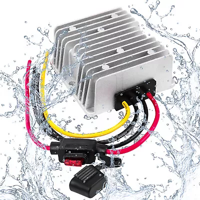 $17.99 • Buy Power Converter Regulator DC 36V 48V Step-Down To DC 12V 120W 10A Waterproof