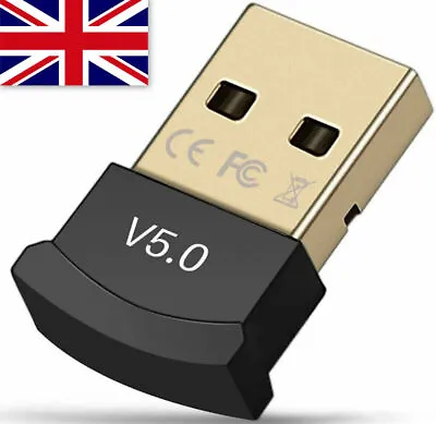 £2.95 • Buy Wireless Bluetooth Audio Transmitter Receiver Stereo USB PC Dongle Adapter UK