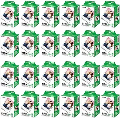 New 600 Prints Fujifilm Instax Mini Instant Film - 30 Fuji TwinPacks Mini 11 • $1199.99