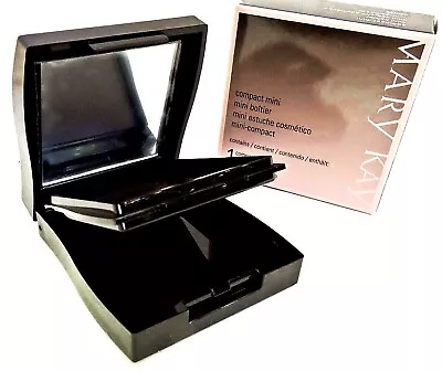 Mary Kay Refillable Magnetic Mini Black Compact • $12.95