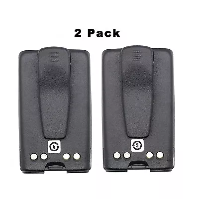 2 Pack NEW NI-MH PMNN4071 Battery For MOTOROLA Mag One BPR40 Portable Radio • $28.99