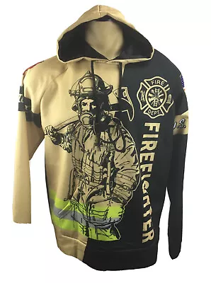 US Firefighter Hoodie Men's Size M • $29.95