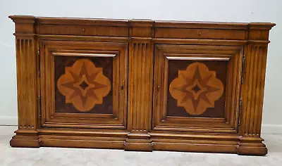 Ethan Allen Sideboard Buffet Console Server Lombardy Marquetry B • $1899