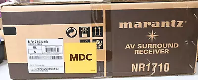 Marantz NR1710 AV Receiver - Slim 7.2 Ch. 4K UltraHD • $729.99