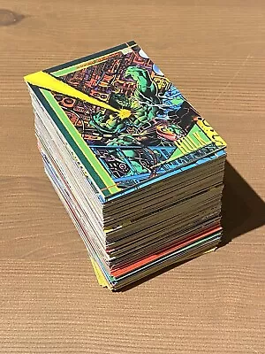 1993 Skybox Marvel Universe Series Iv 4 Complete Base Card Set Of 180 Cards Hulk • $18