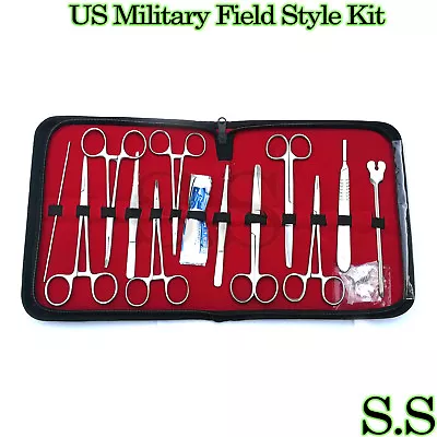 24 US Military Field Style Medic Instrument Kit - Medical Surgical Nurse DS-888 • $16.40