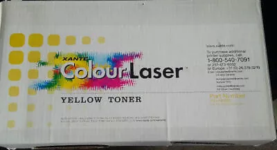 Xante Colour Laser Yellow Toner 200-100085 • $25