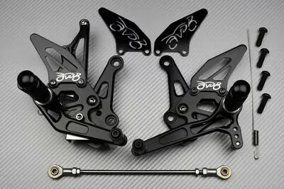 Black Adjustable Rearsets Footrest KAWASAKI Z1000 Z 1000 Z-1000 ZRT00F 2014-2016 • $172.83