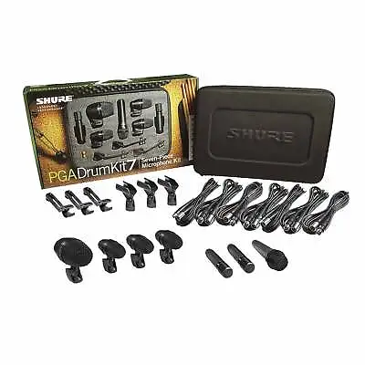 Shure PG ALTA Series 7 Microphone Live Drum Kit - PGA52/PGA56/PGA57/PGA81 • $549