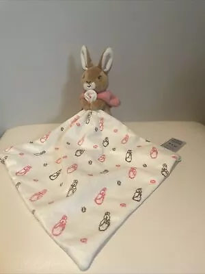 M&S Flopsy Bunny Rabbit Beatrix Potter Comforter Blanket Marks And Spencer • £8