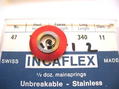 Omega 30t130t2rg30t330261262266 Swiss Made Replacement Mainspring • $22.50