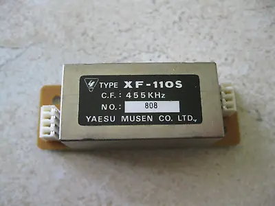 Yaesu YF-110S (XF-110S)  2.6khz SSB Filter XF-455K-262-01  Excellent Shape • $85