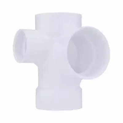 Zoro Select 05784 Pvc Sanitary Tee Hub 4 In X 4 In X 4 In X 2 In Pipe Size • $48.55