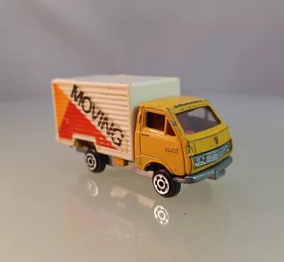 YOT Diecast Toyota Hiace Moving Van Yellow 1/64 Scale - Taiwan • $12.49