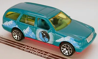 Matchbox Mercedes-Benz E430 Estate Station Wagon Teal E-Series 1:62 Scale • $10.89