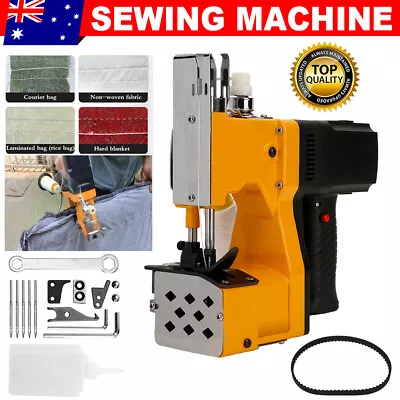 Industrial Handheld Sewing Machine PU Leather Bag Sealer Sealing Heat Stitcher • $80.85