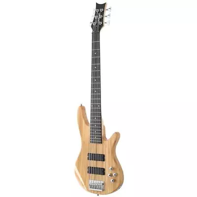 Glarry Full Size GIB 6 String Electric Bass Guitar Right Hand Basswood With Bag • $84.99