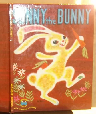 SONNY THE BUNNY Marcia Martin 1952 Wonder Books #591 Children's Fairy Tale VGC • $4.99