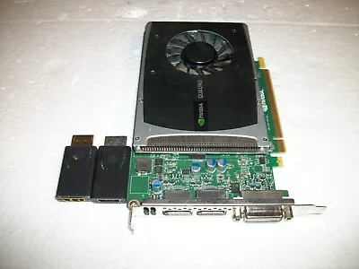 HDMI Dell Nvidia Quadro 2000 1GB-1024MB GDDR5 Video Graphics Card PCIe DVI CAD • $21.99